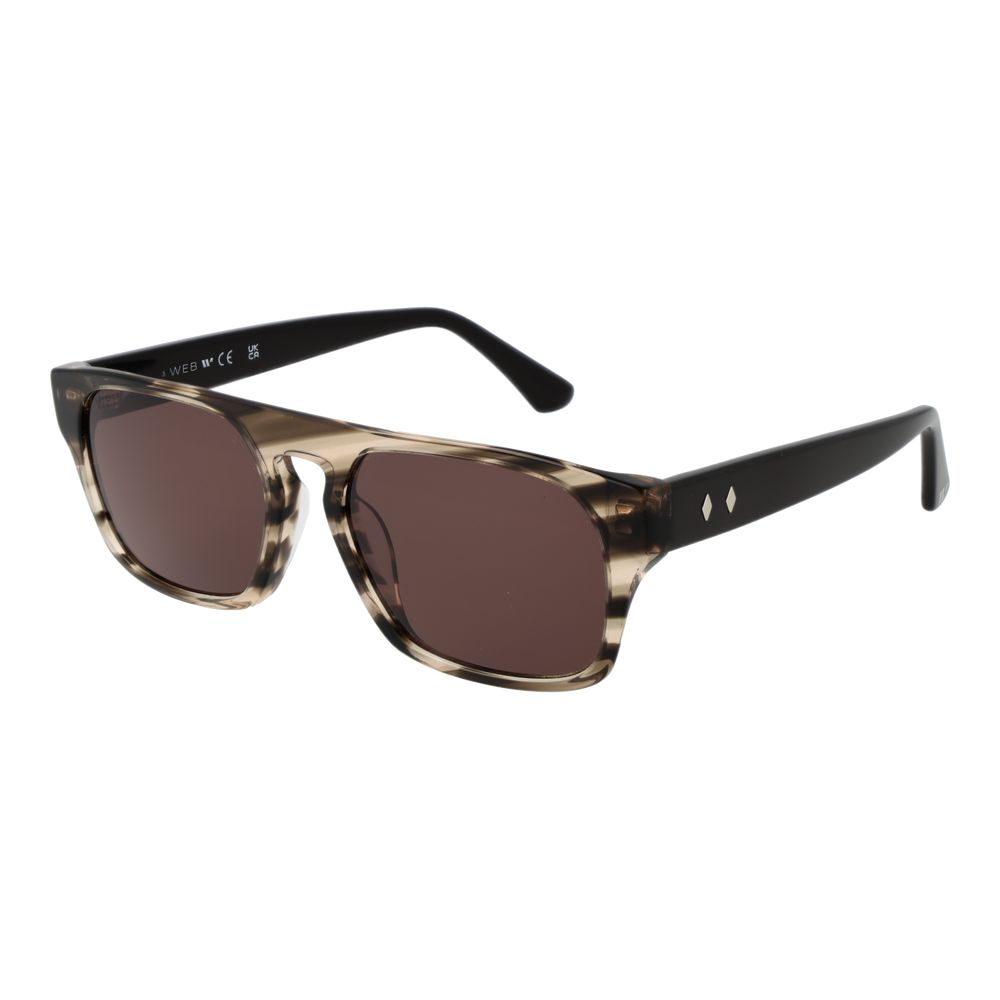 Lunettes Web gris clair