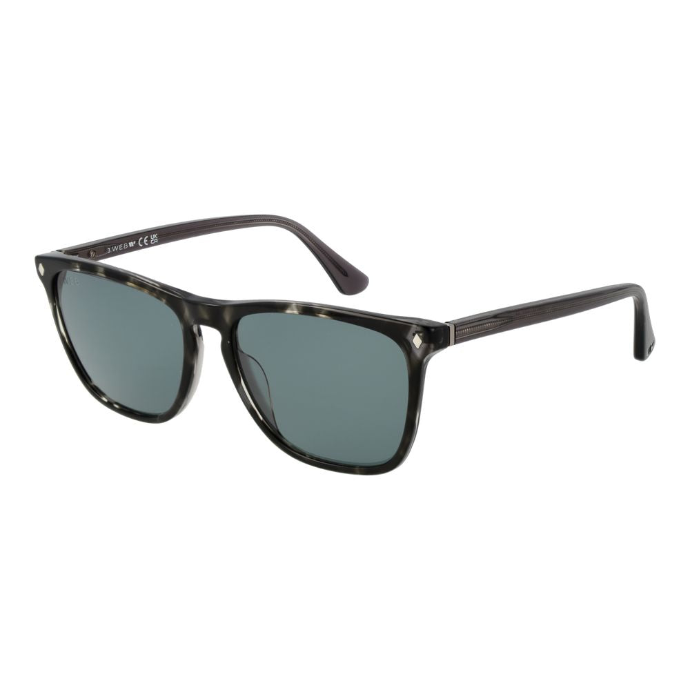 Lunettes Black Men Trapezium noires