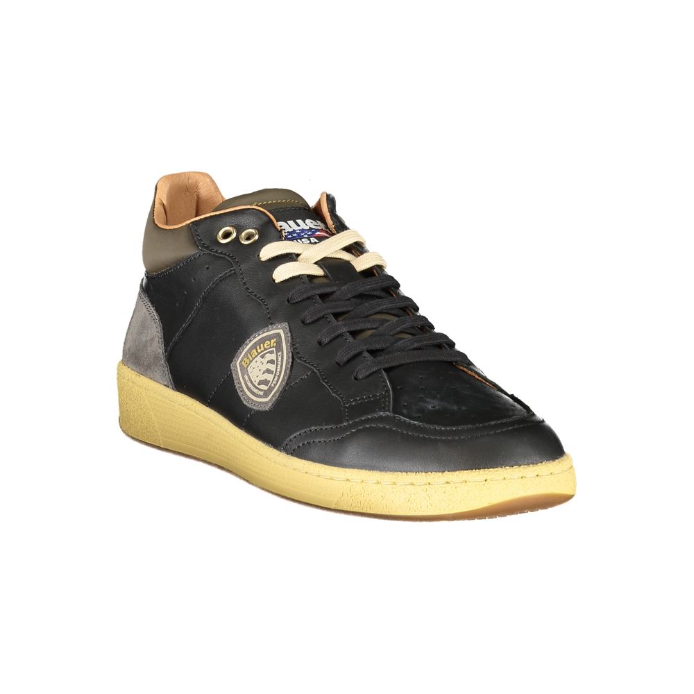 Baskets noires avec logo