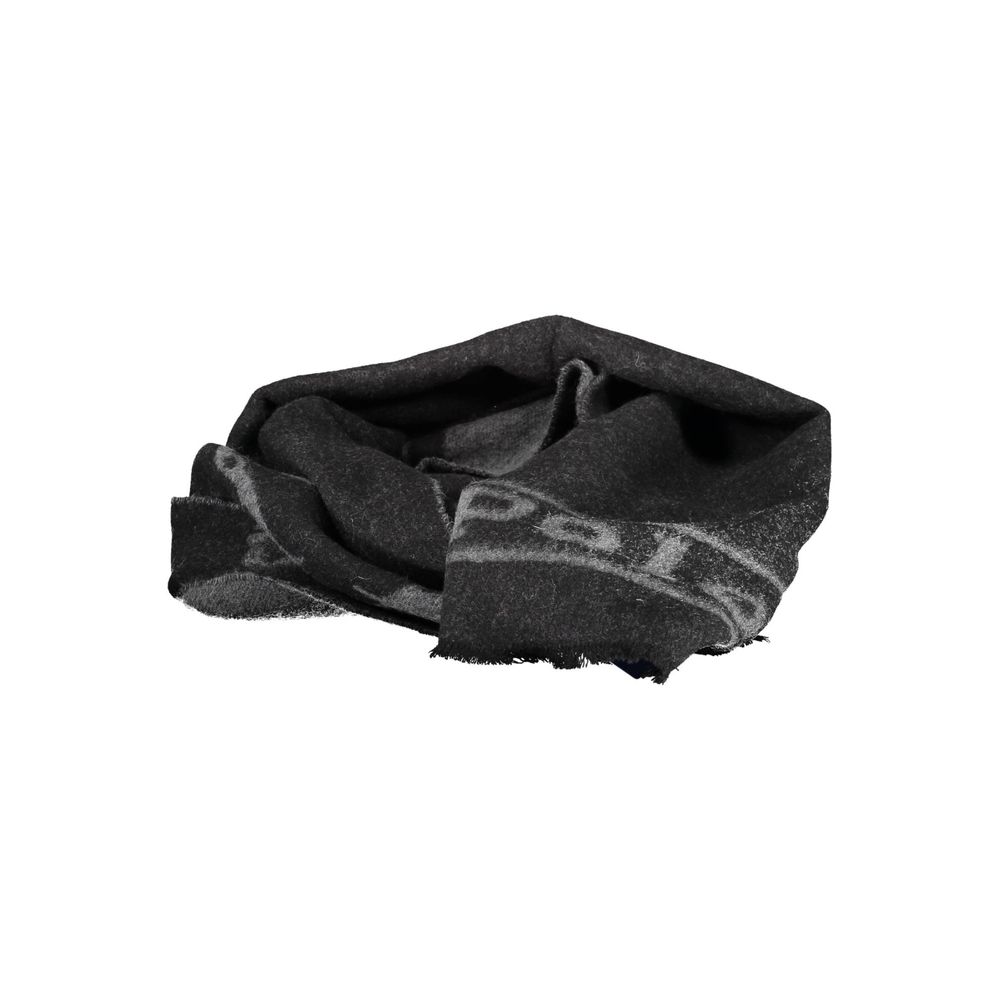 Écharpe Balmain logo noire