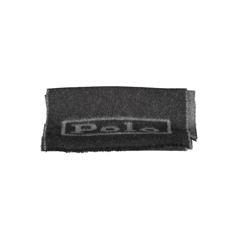 Écharpe Balmain logo noire