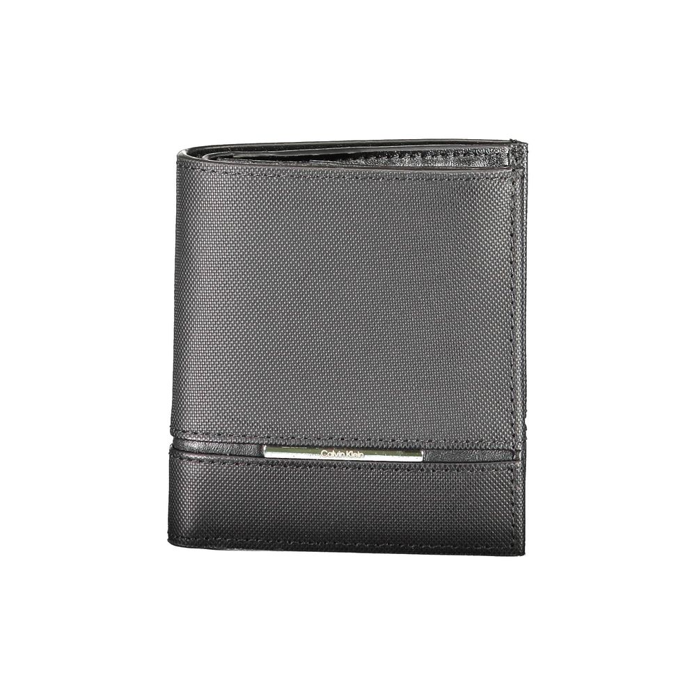 Portefeuille Noir en Cuir noir