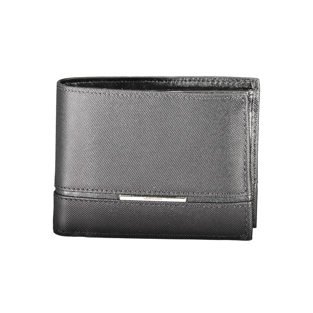 Portefeuille Marque Noir cuir noir