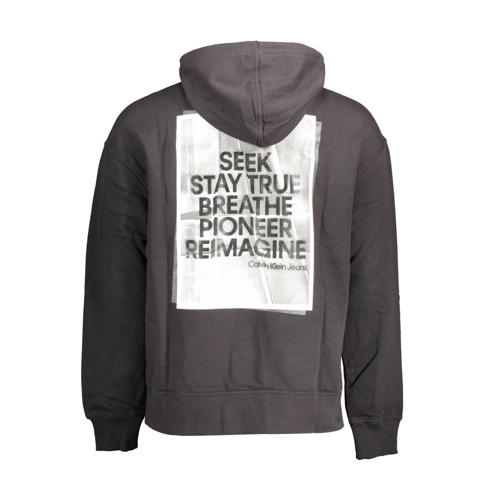 Sweatshirt Calvin Klein logo noir
