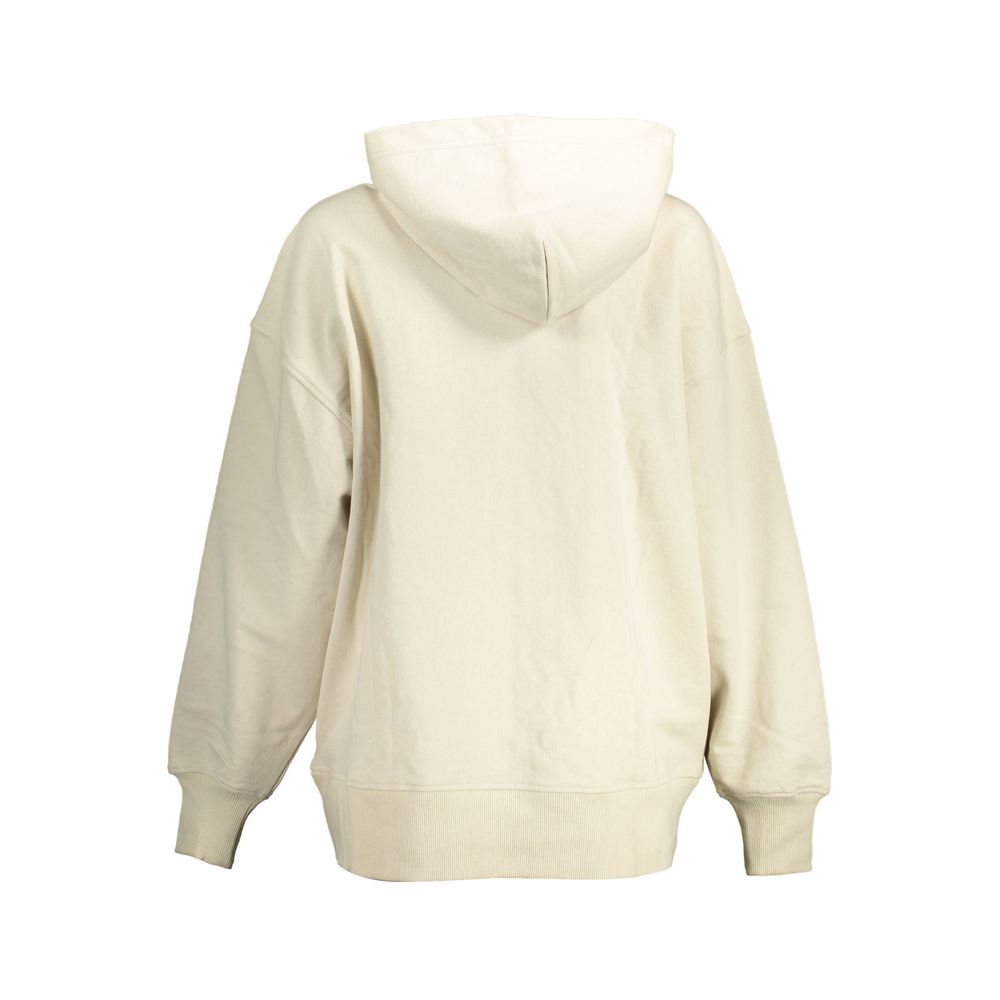 Sweatshirt Calvin Klein à capuche beige