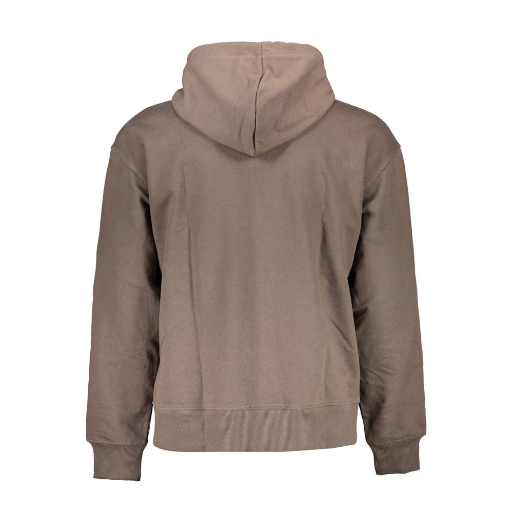 Sweat à capuche Calvin Klein marron