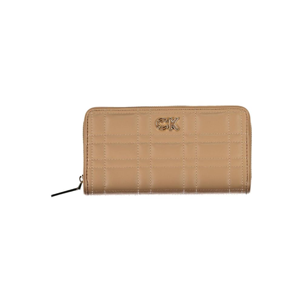 Portefeuille beige beige