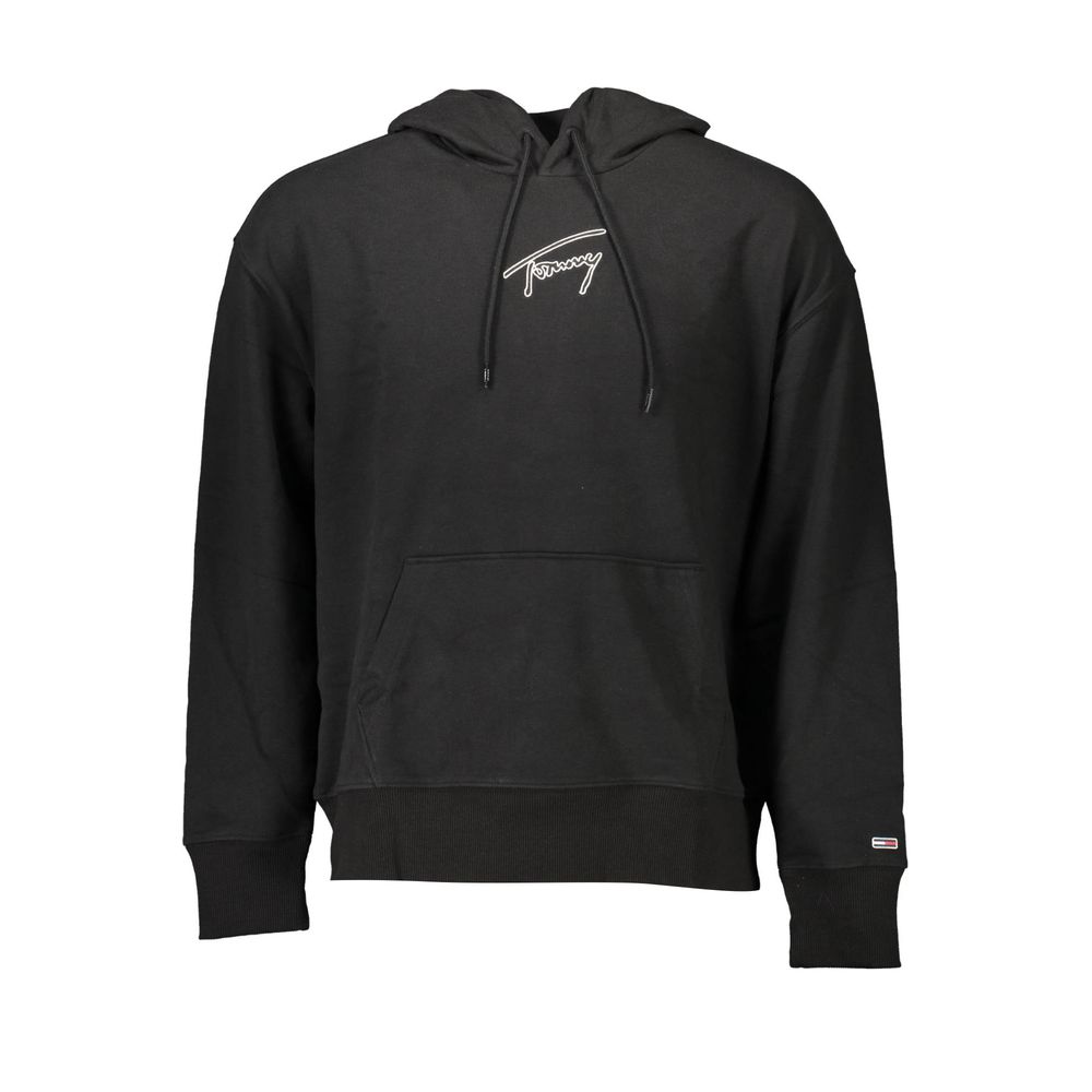 Sweat à capuche Tommy Hilfiger noir