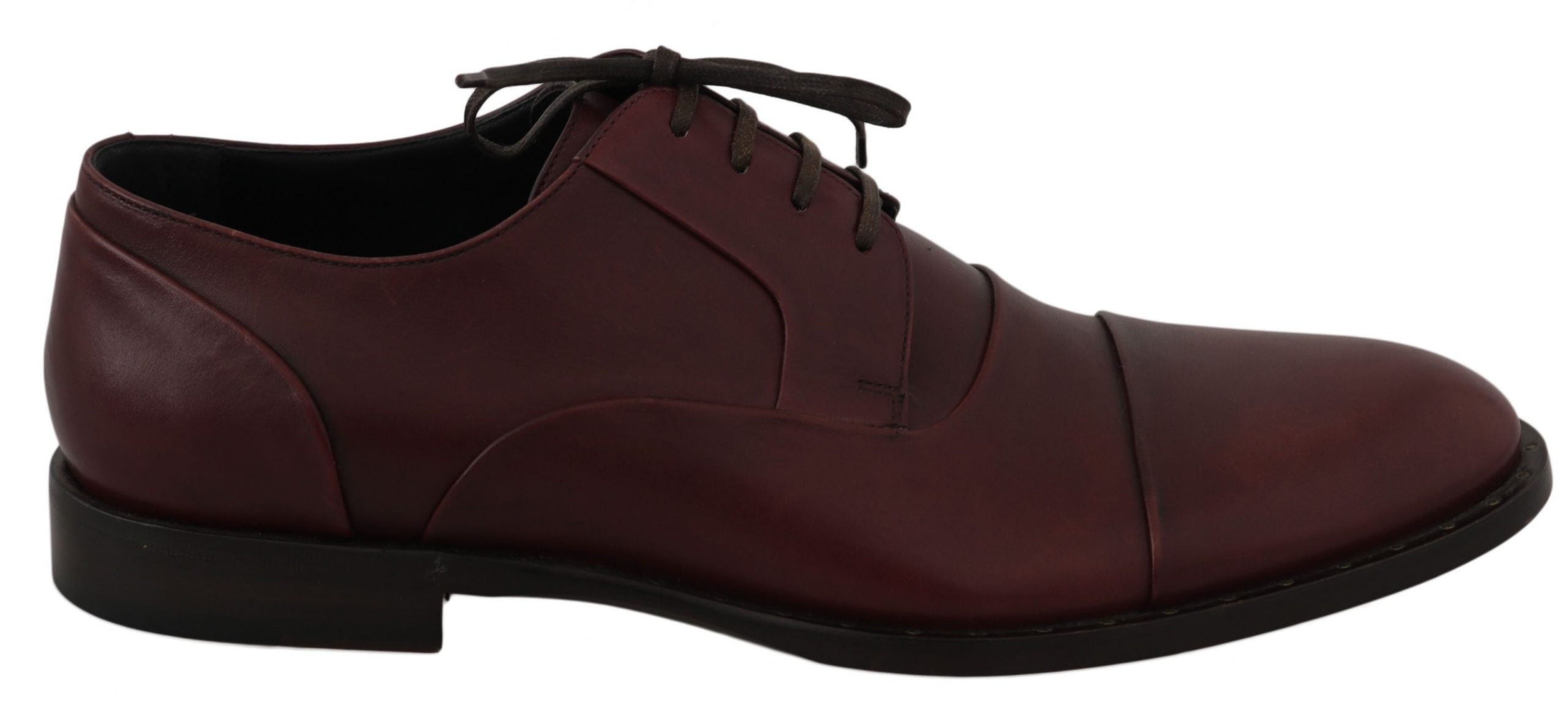 Chaussures Derby Dolce & Gabbana rouges bordeaux