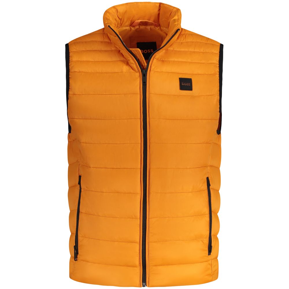 Veste orange sans manches