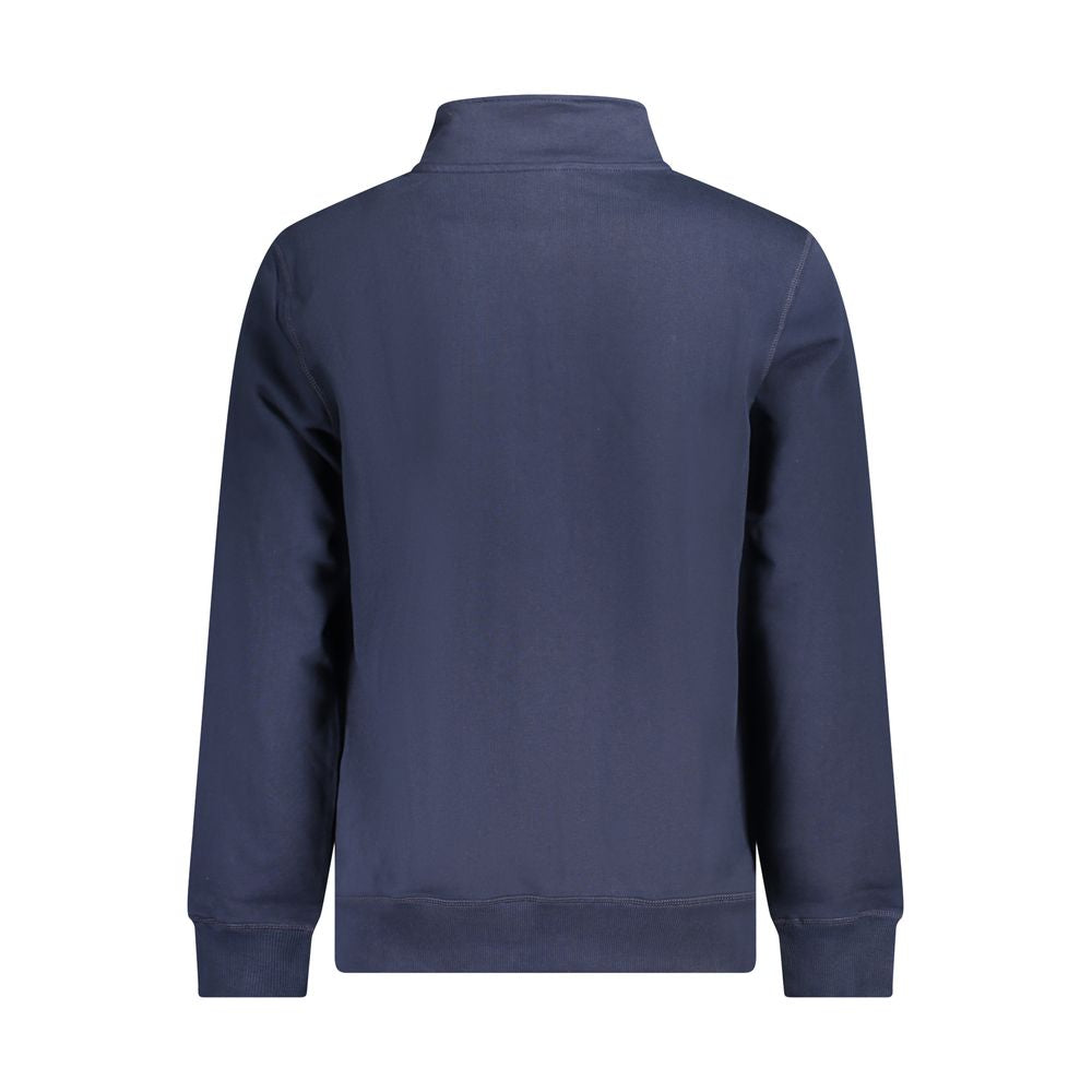 Sweatshirt avec zip Balmain bleu