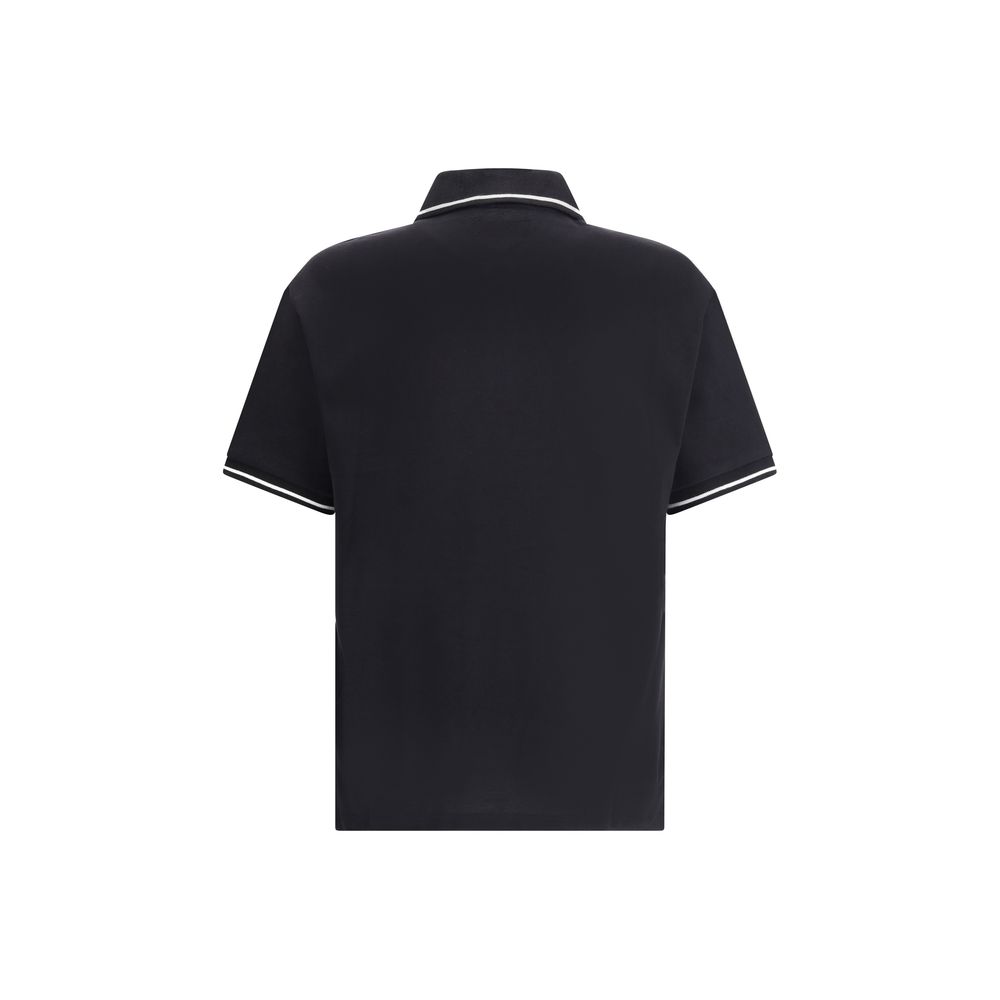 Polo Amiri col contrasté noir