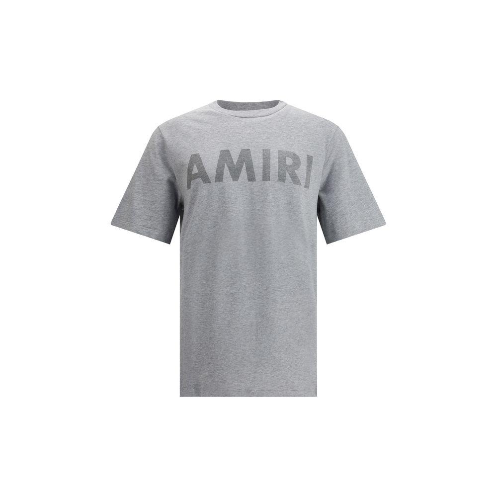 T-shirt Amiri logo blanc