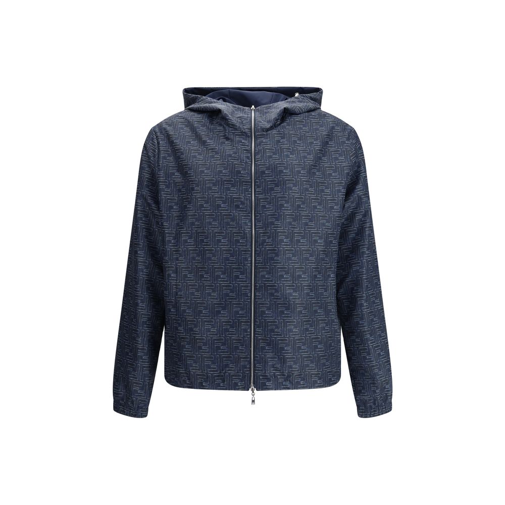 Veste réversible Fendi monochrome noir
