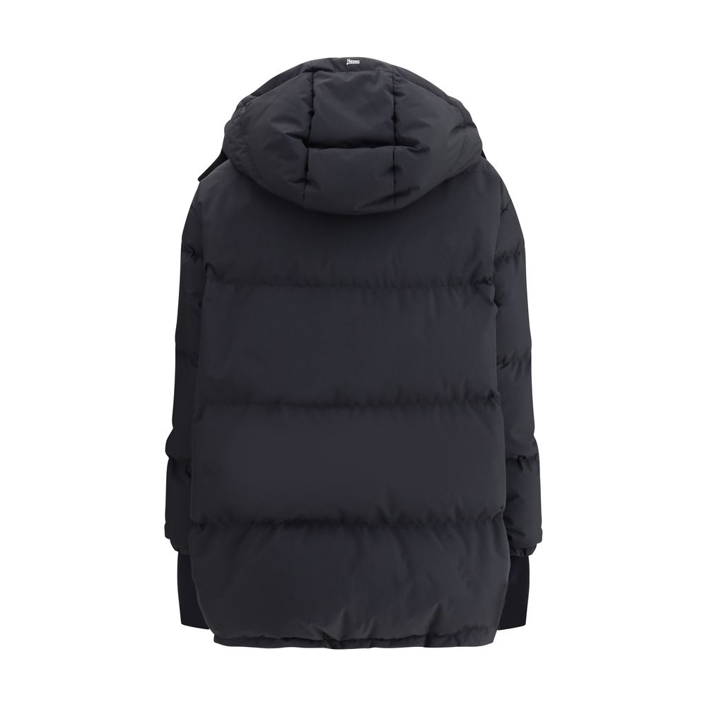 Doudoune Herno avec capuche noire