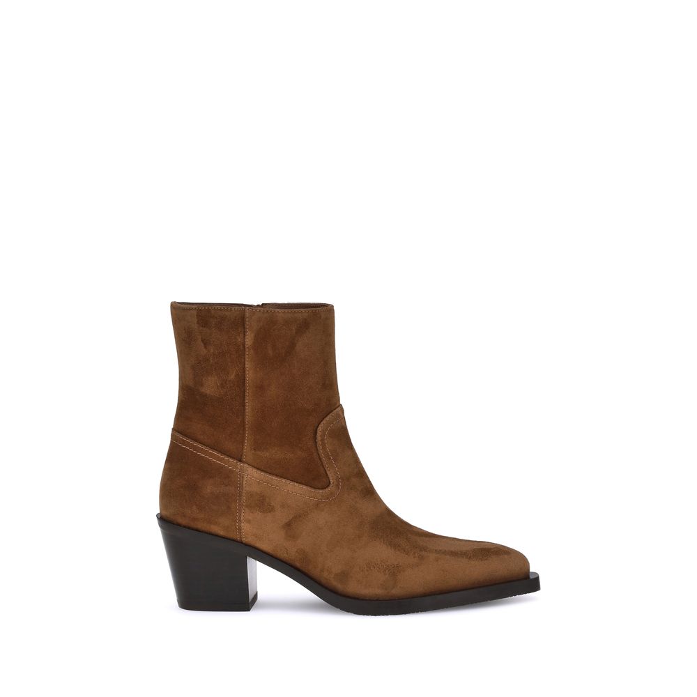 Bottines Stuart Weitzman Tate noires