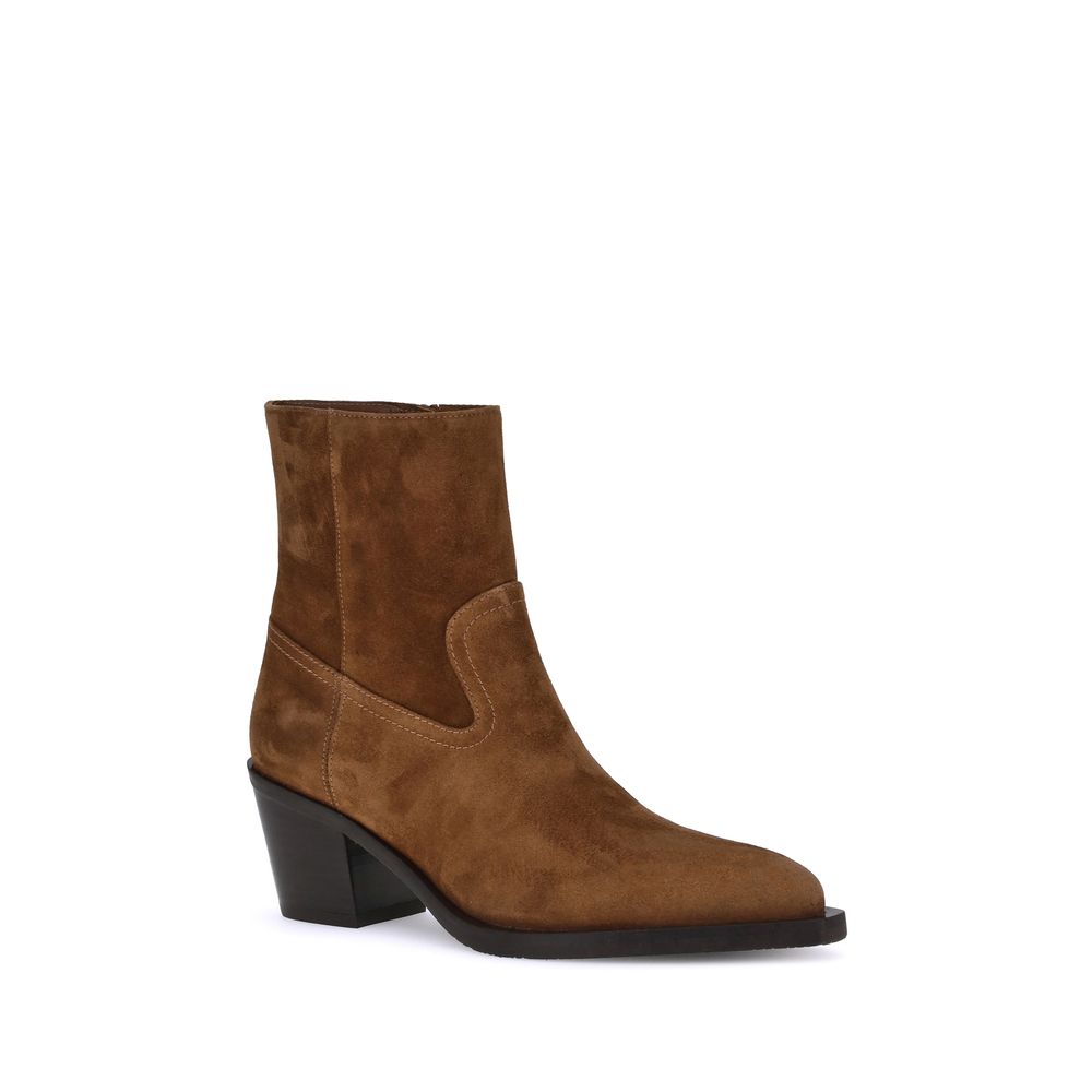 Bottines Stuart Weitzman Tate noires