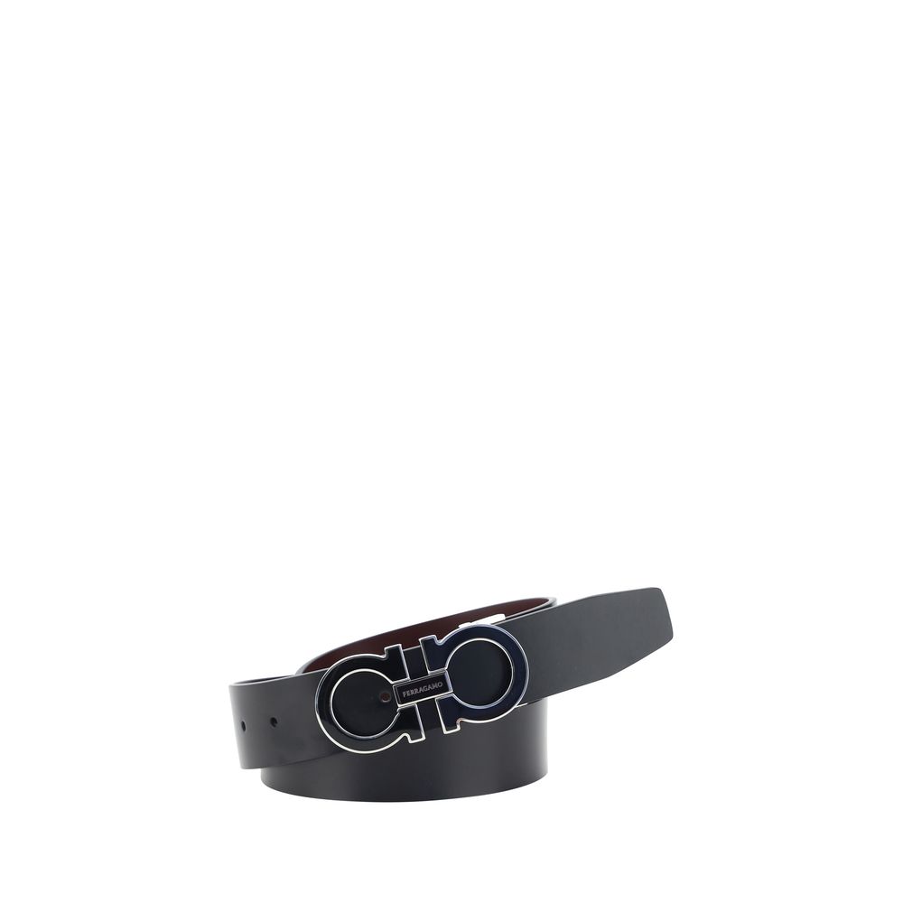 Ceinture Ferragamo réversible noire