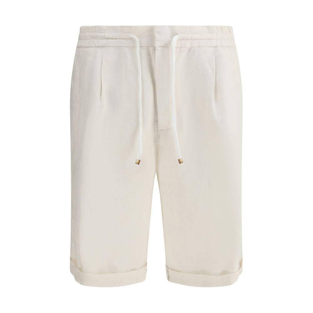 Shorts Brunello Cucinelli teints rouille