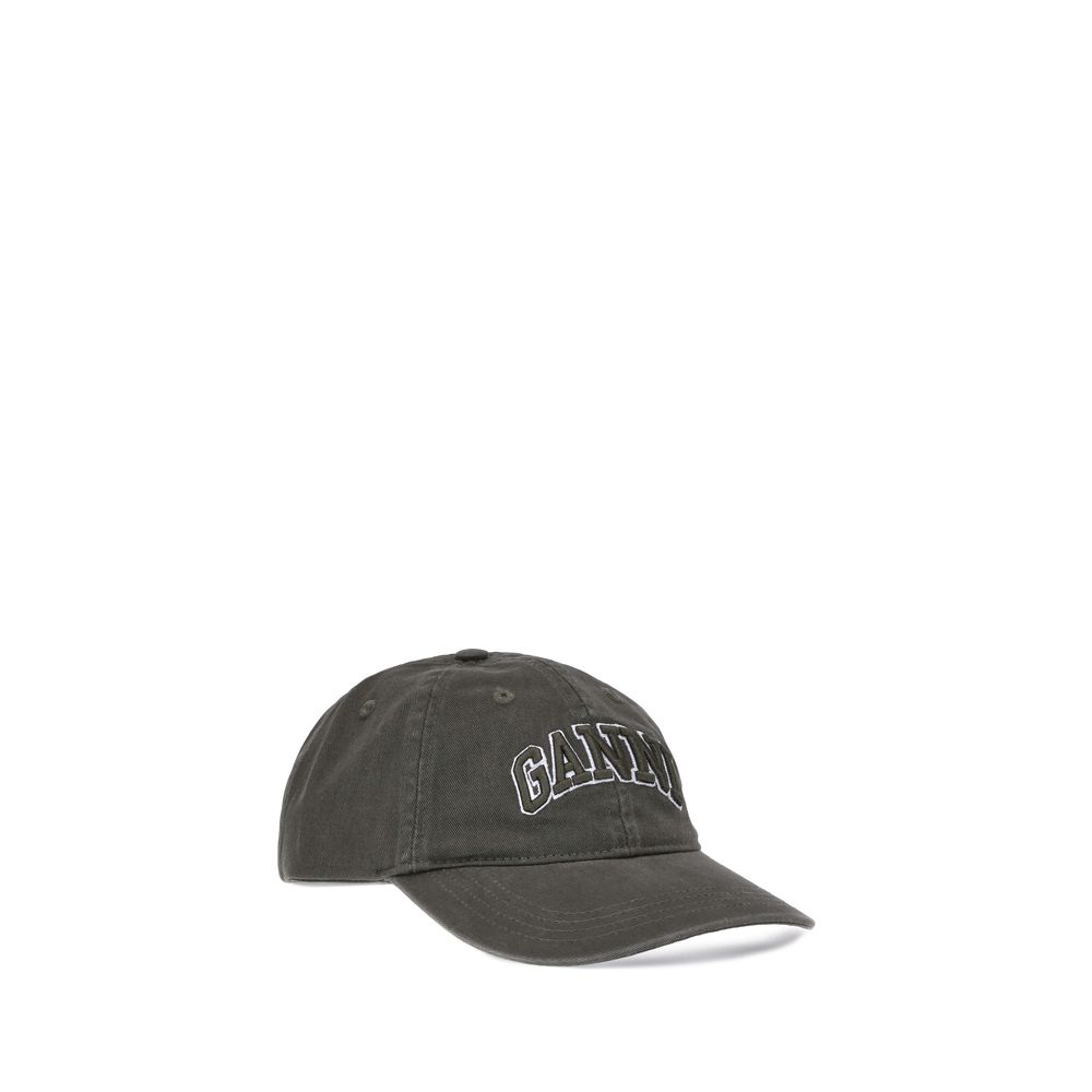 Casquette Ganni logo noire