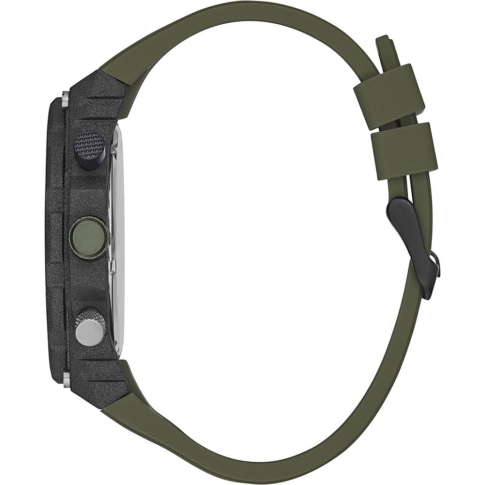 Montre Green synthétique noire