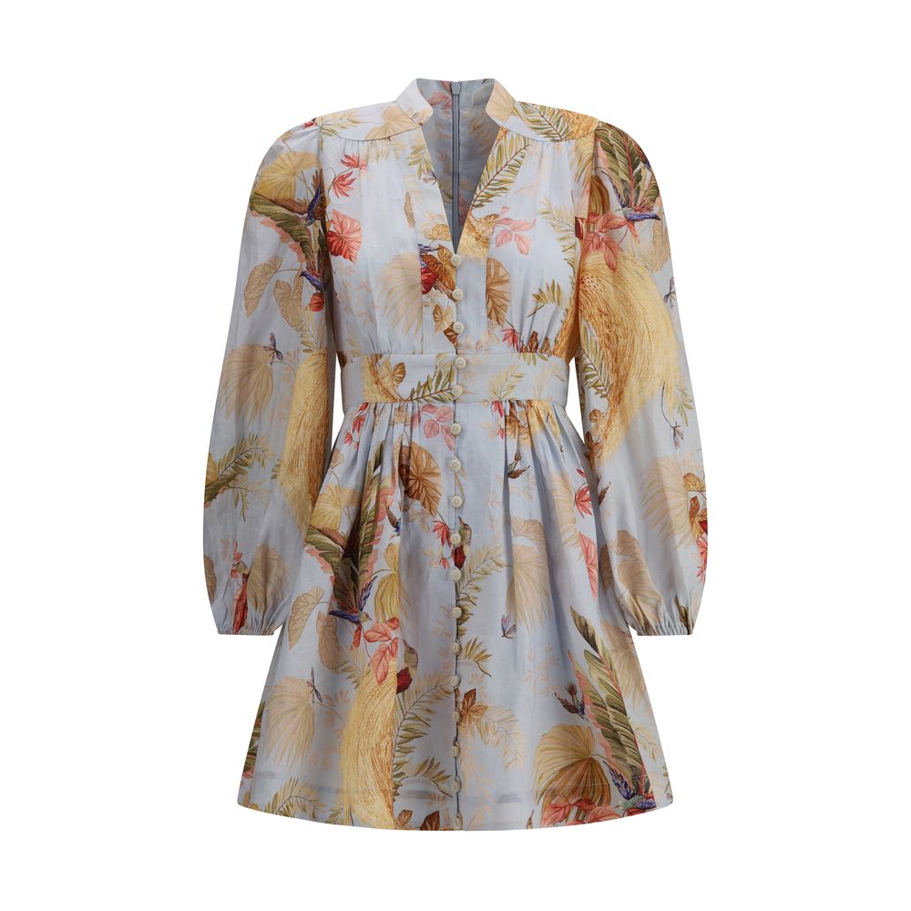 Robe mini Zimmermann Ascension multicolore