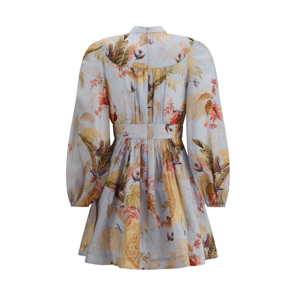 Robe mini Zimmermann Ascension multicolore