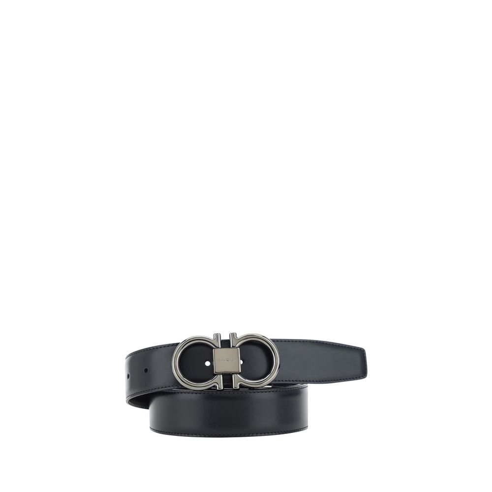 Ceinture Ferragamo Gancini noire
