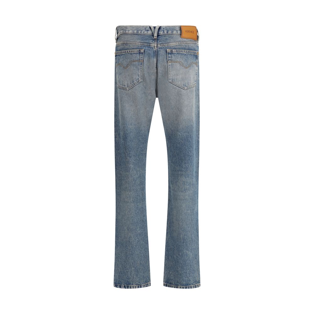 Jeans Versace Medusa bleus