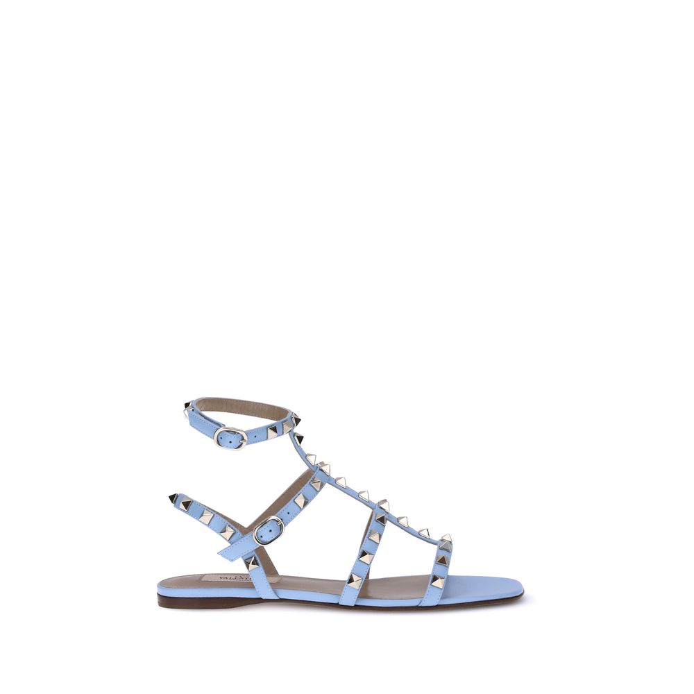 Sandales Valentino Garavani Rockstud noires