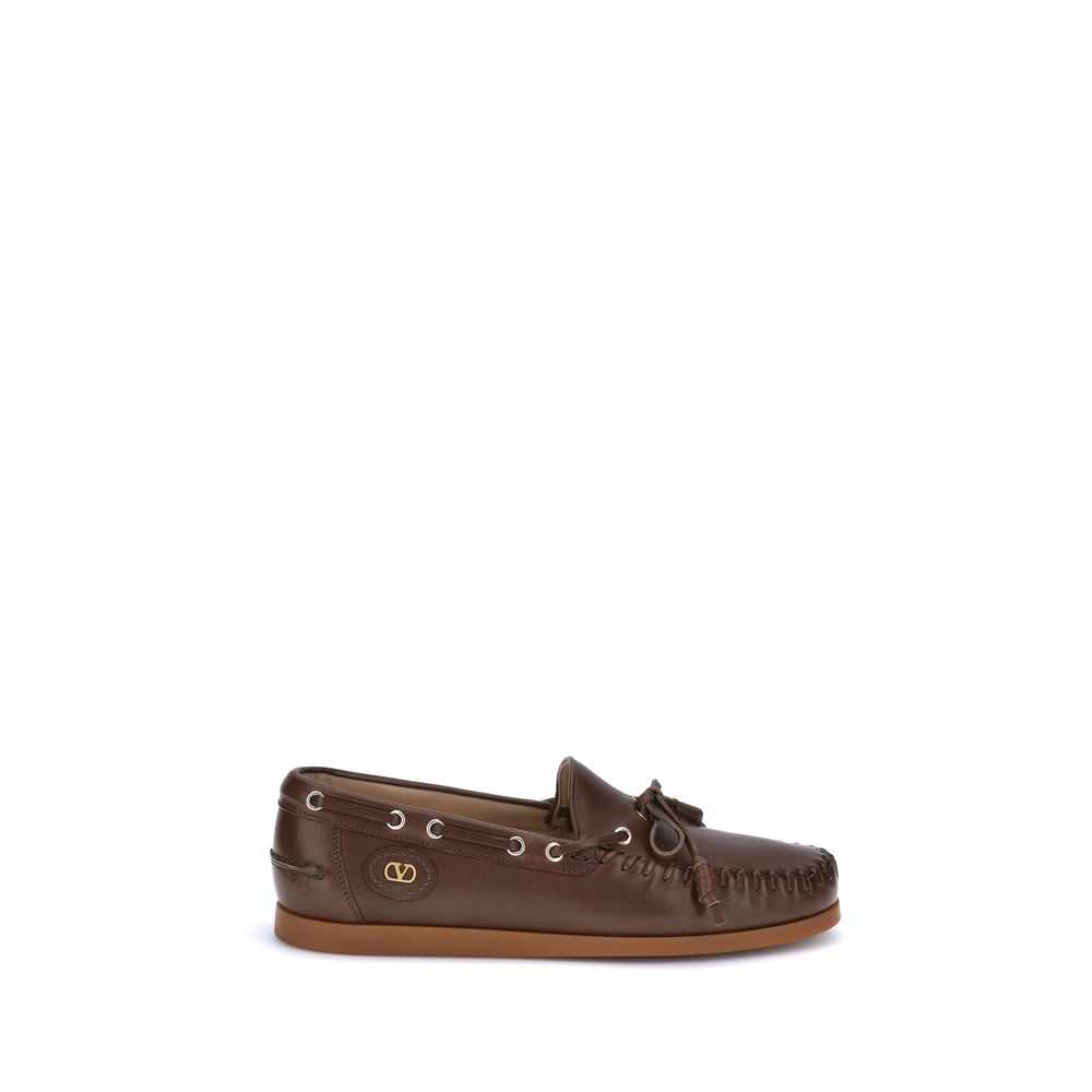 Loafers Valentino Garavani Palm Avenue noirs
