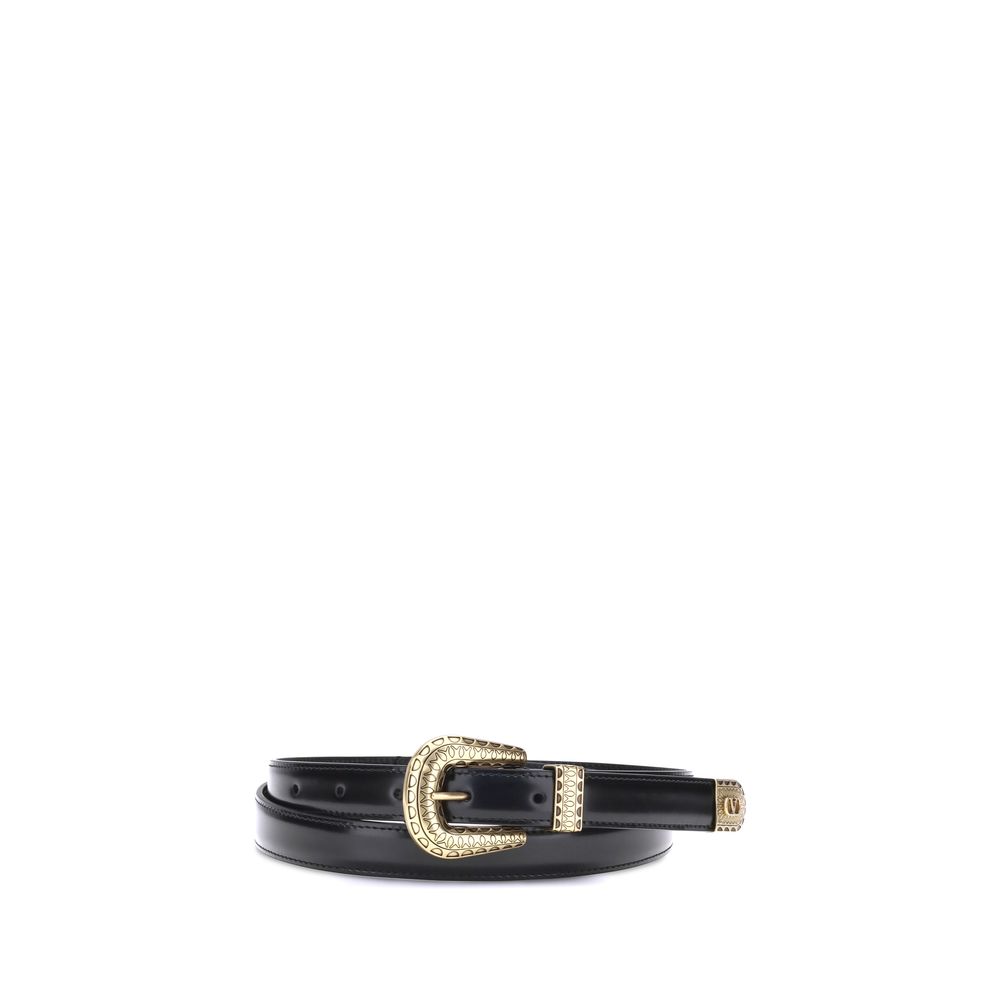 Ceinture Valentino Garavani VLogo noire