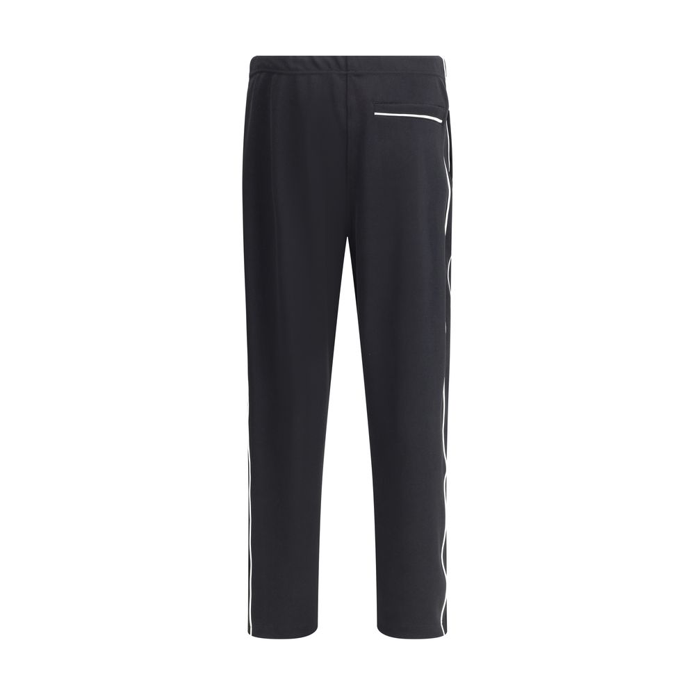 Pantalons Kenzo logo fleurs noirs