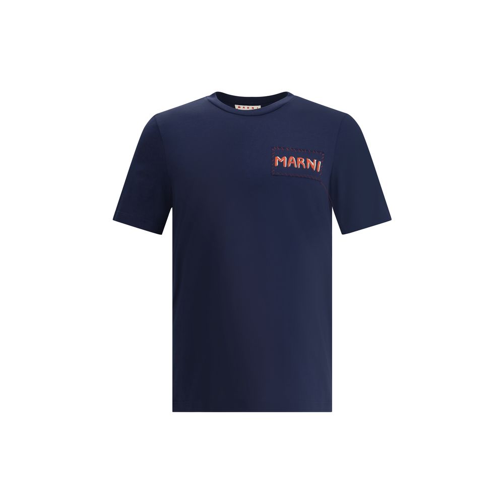 T-Shirt Marni avec patch blanc