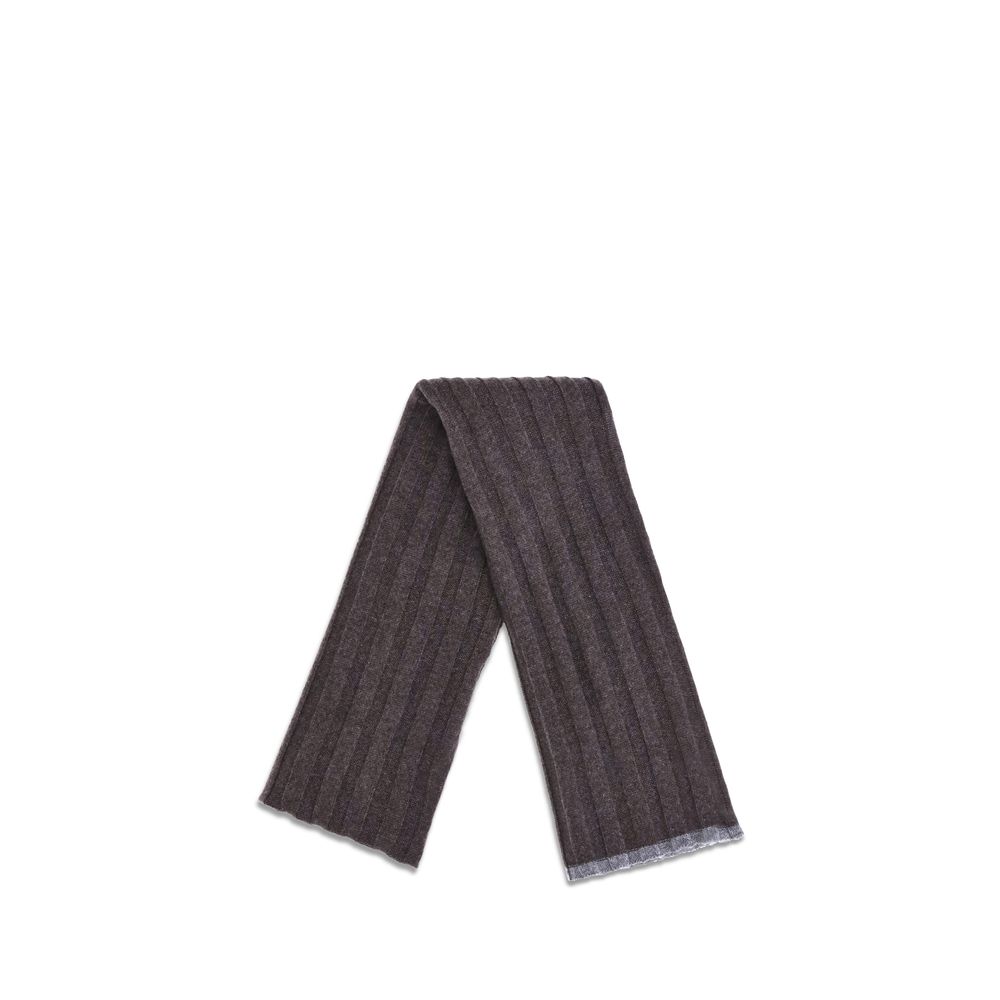Écharpe Brunello Cucinelli en cashmere grise