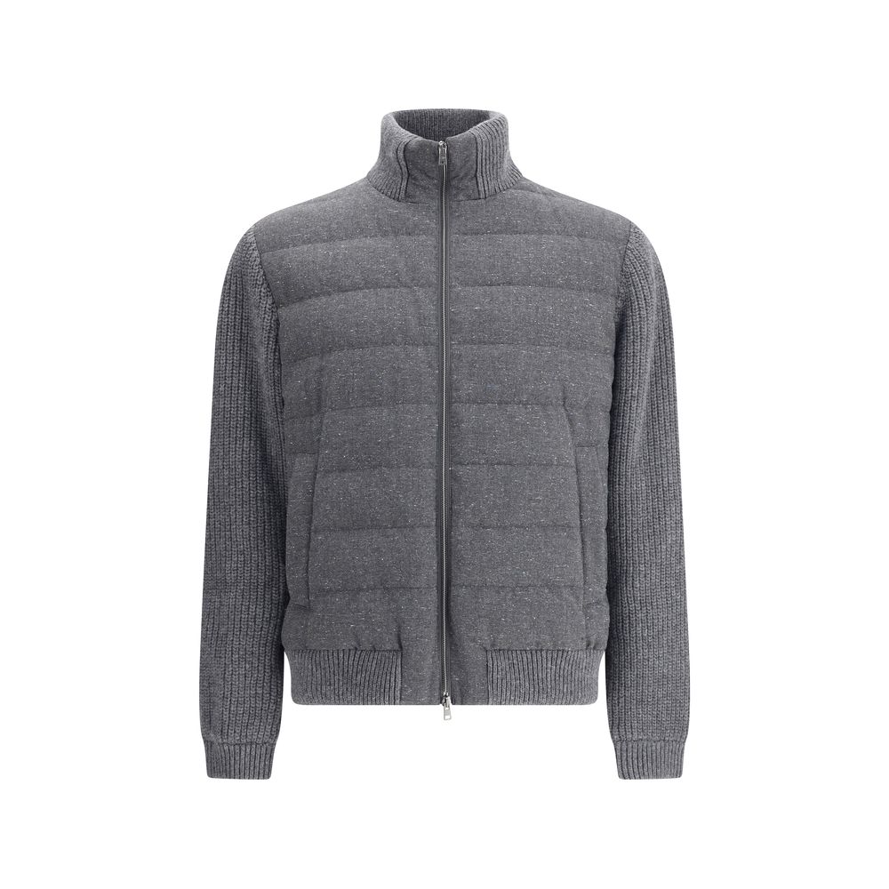 Veste bomber Herno mélange grise