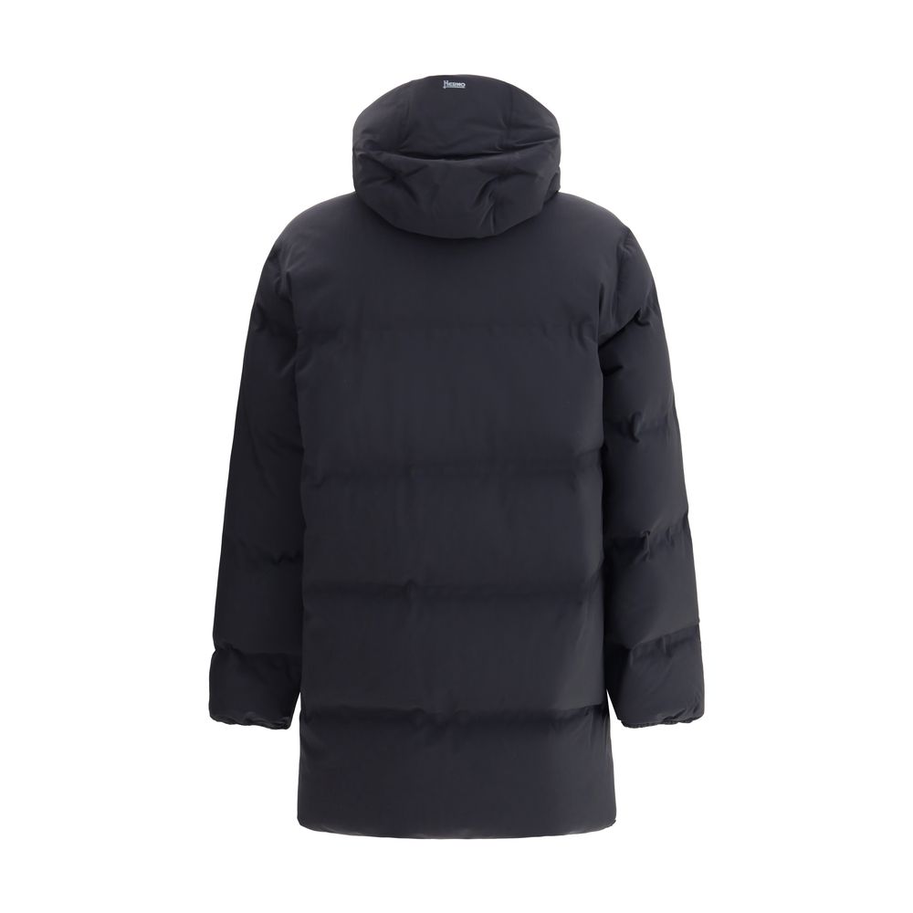 Doudoune Herno à capuche noire