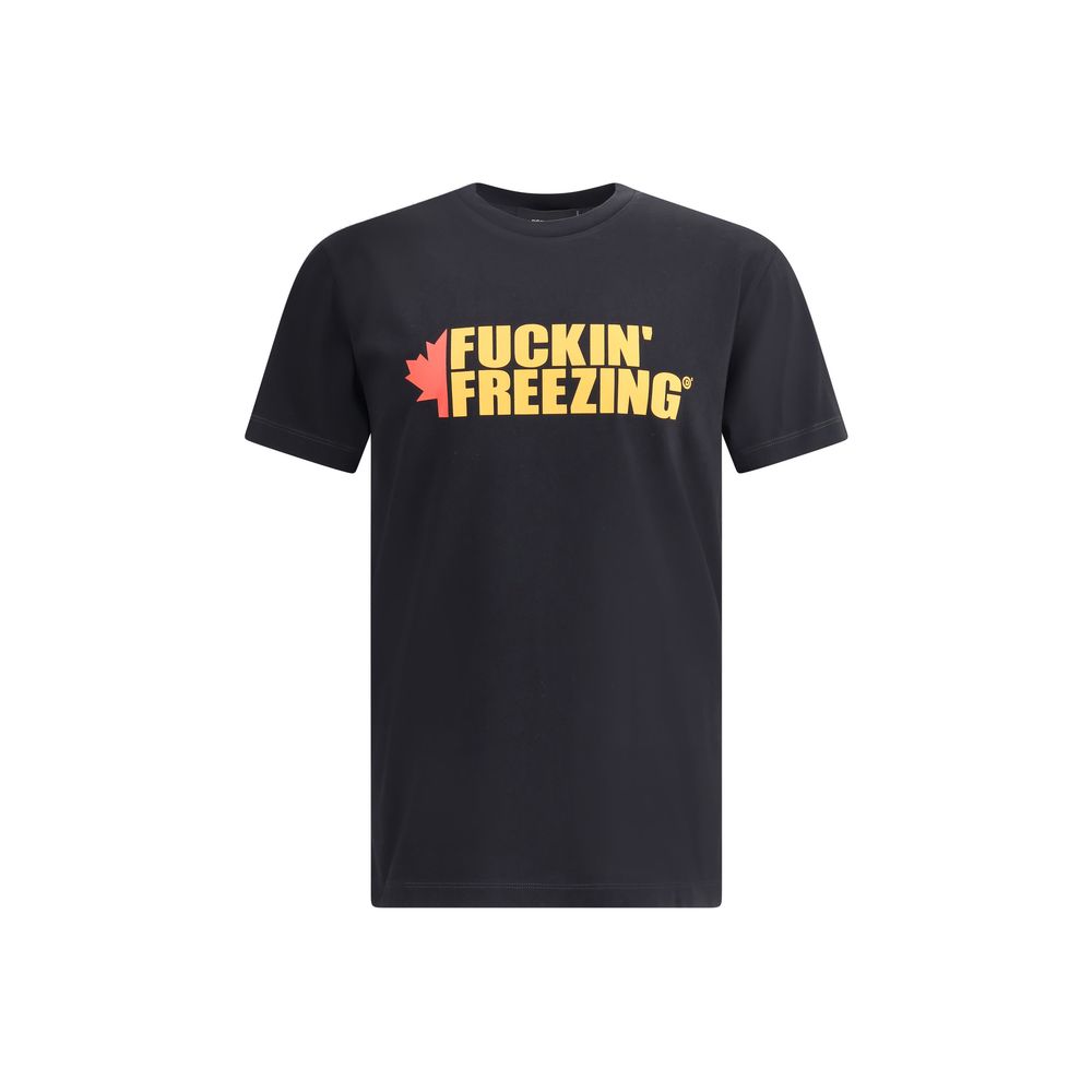 T-shirt Dsquared2 logo noir