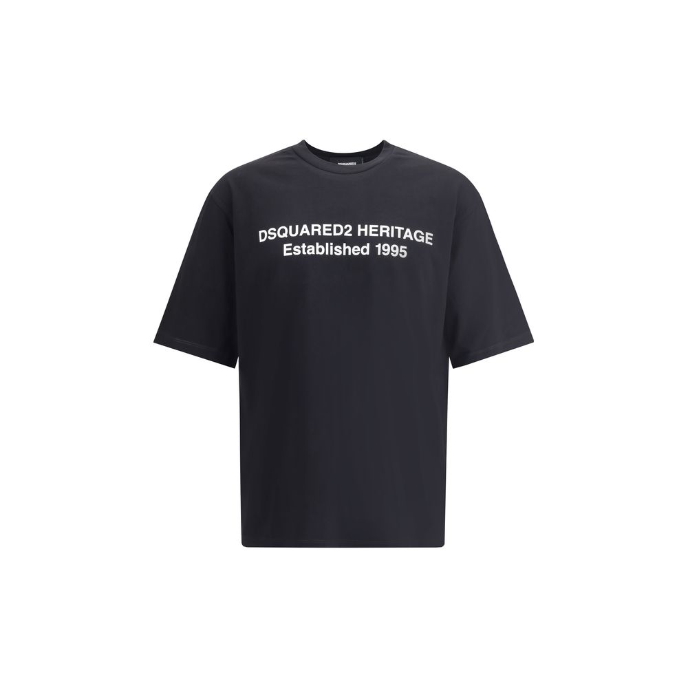 T-shirt Dsquared2 logo blanc