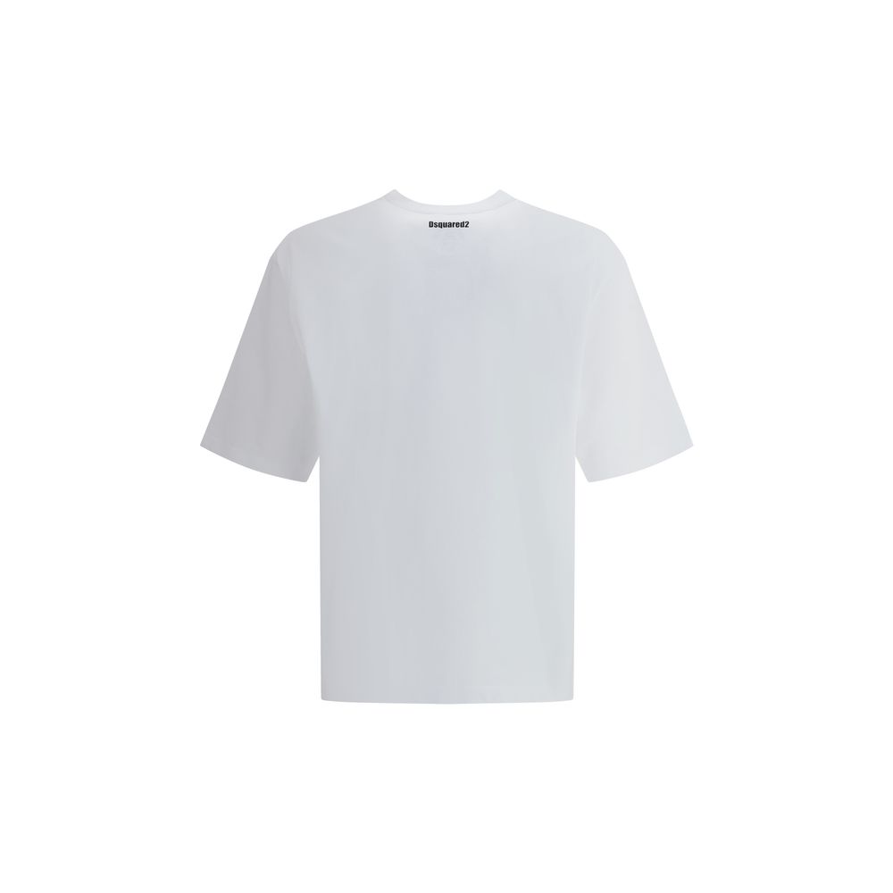 T-shirt Dsquared2 logo noir