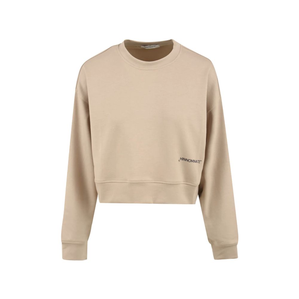 Sweatshirt Hinnominate crew neck beige