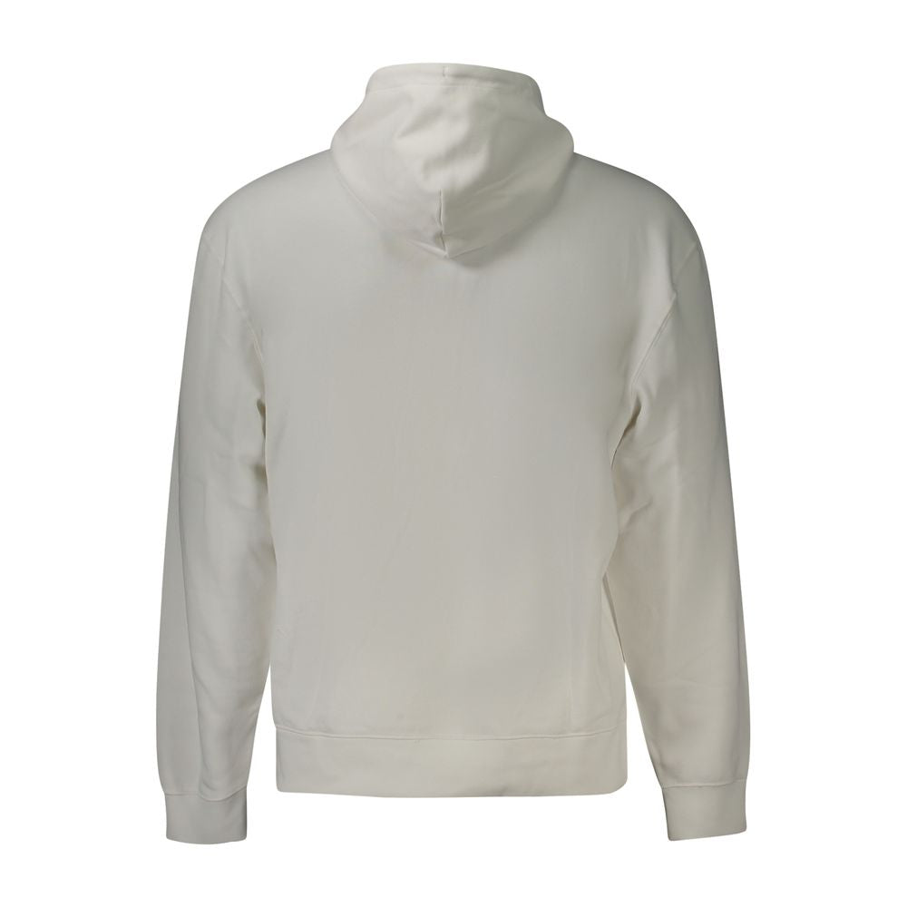 Sweat à capuche Calvin Klein blanc