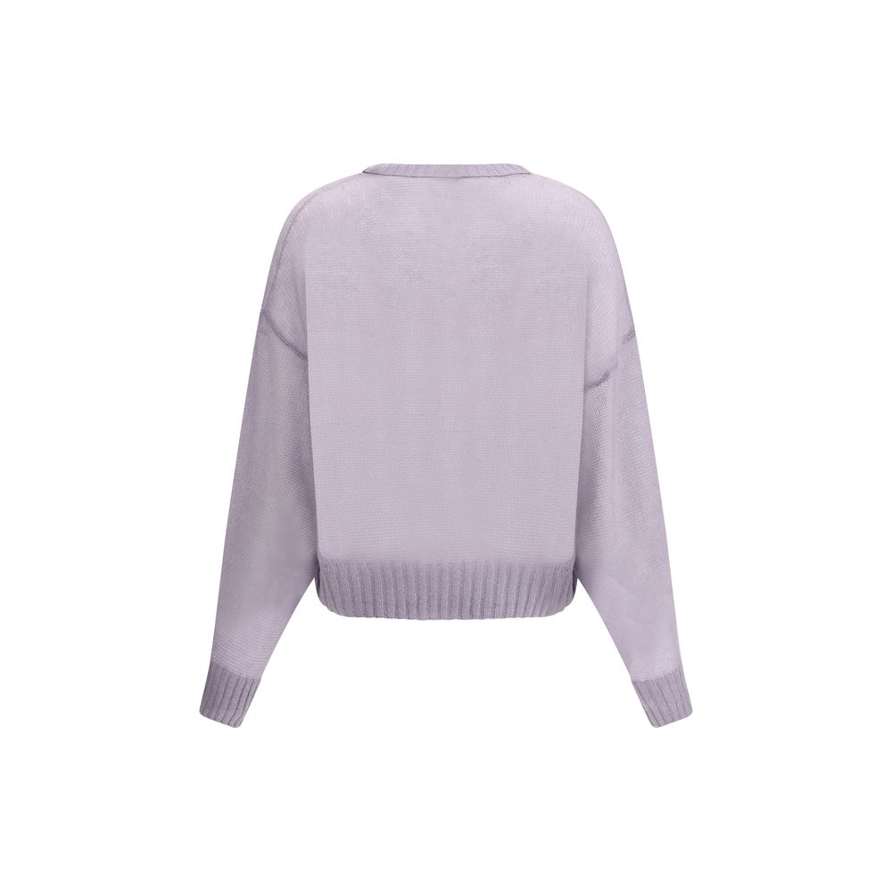 Pull Brunello Cucinelli en mohair beige