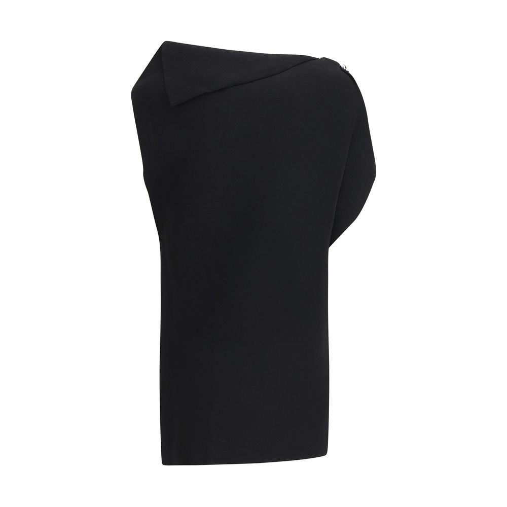 Robe Jacquemus Trapeze Mini noire