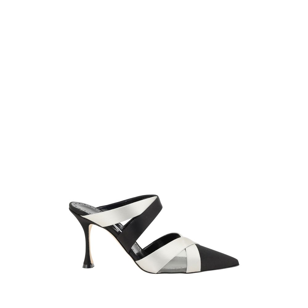 Pumps Manolo Blahnik Oyounak noires