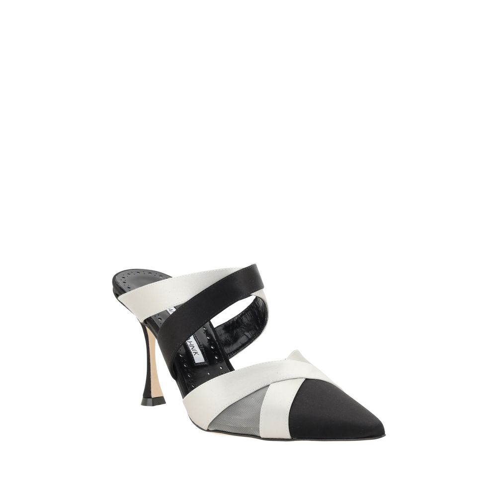 Pumps Manolo Blahnik Oyounak noires