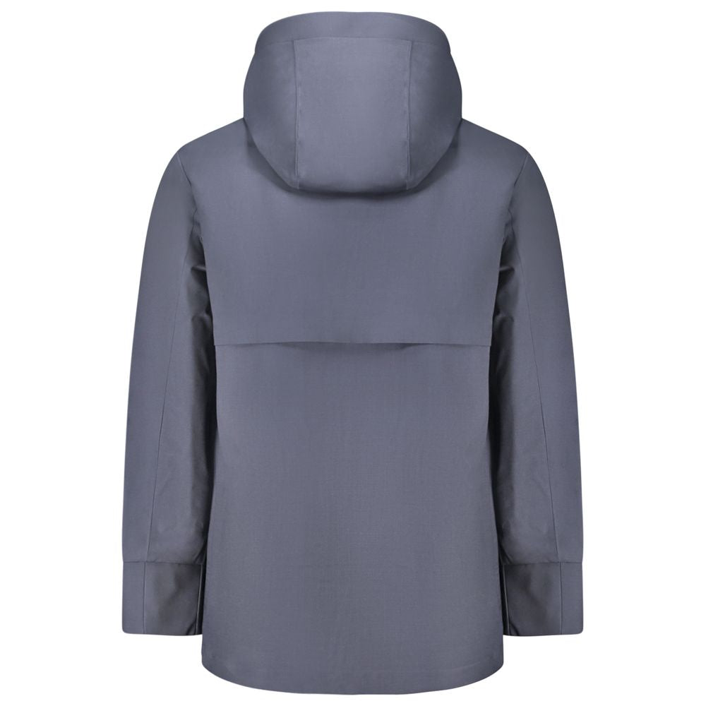 Veste bleue laine bleu