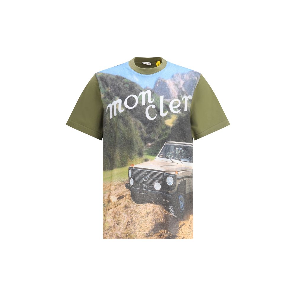 T-shirt Moncler x Mercedes-Benz blanc