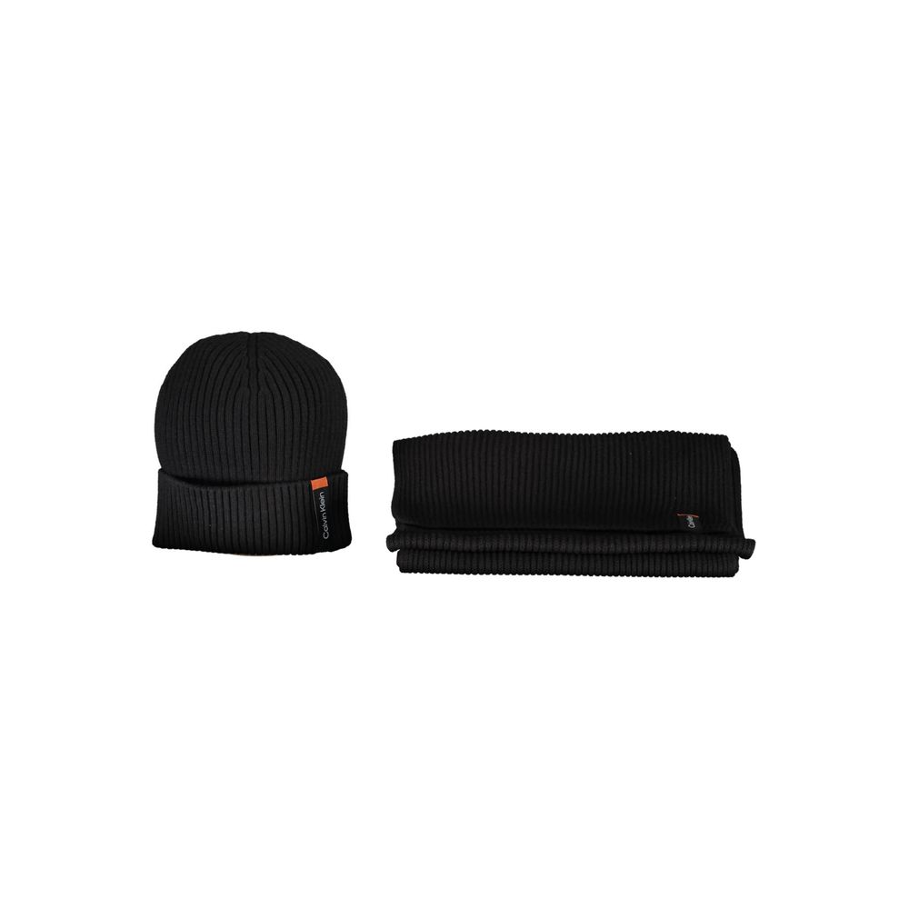 Écharpe Balmain avec bonnet noire