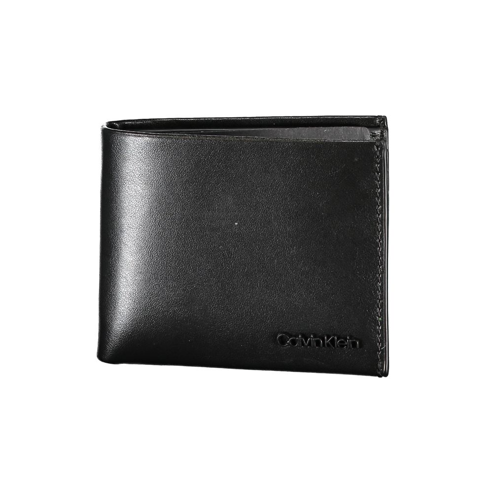 Portefeuille Black Leather noir